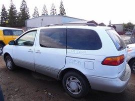 1999 TOYOTA SIENNA XLE WHITE AT 3.0 Z19594